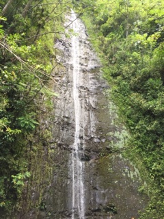 Moana Trail Waterfall(Honolulu)